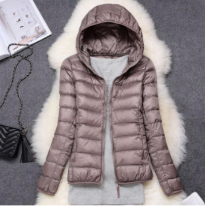 Lightweight Slim Fit Jacket With Stand-up Collar