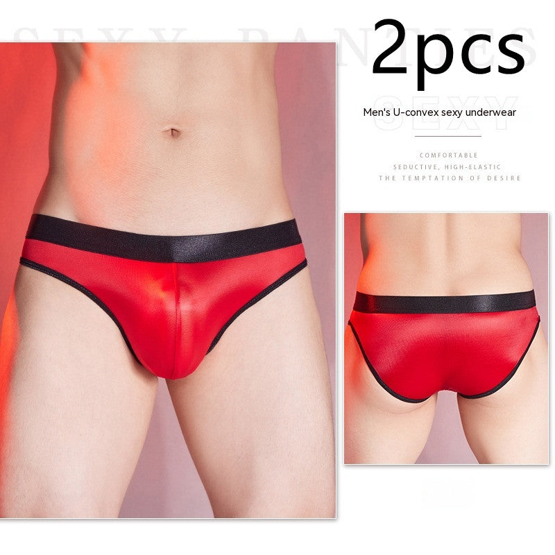 Men's Shiny High Elastic Comfortable And Breathable Underwear