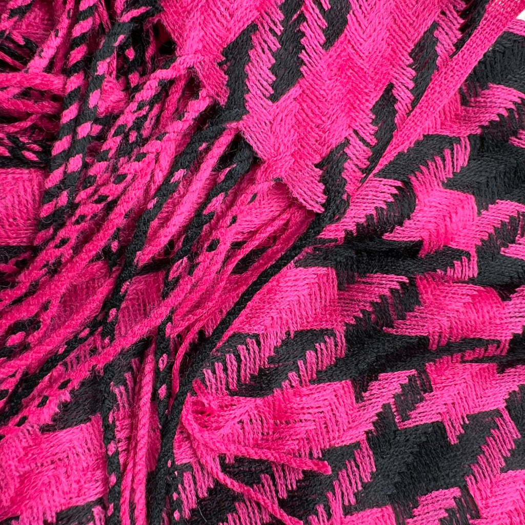 2pcs Textured Plush Jacquard Weave Traps Warmth Scarf ,Luxe Look For Evening Wear,Scarf,vacation,daily Life,evening Party,Office Appropriate Subtlety For Women Men