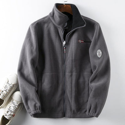 Autumn Winter Men's Warm Fleece Jacket