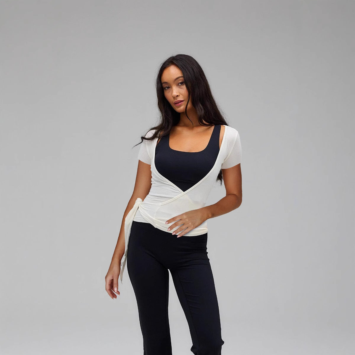 Slim-fit Short-sleeved Sports Blouse Running Training Tight