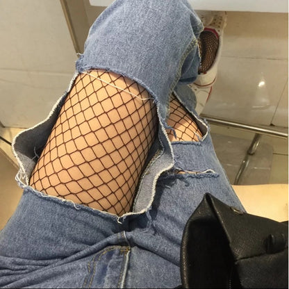 fishnet stockings