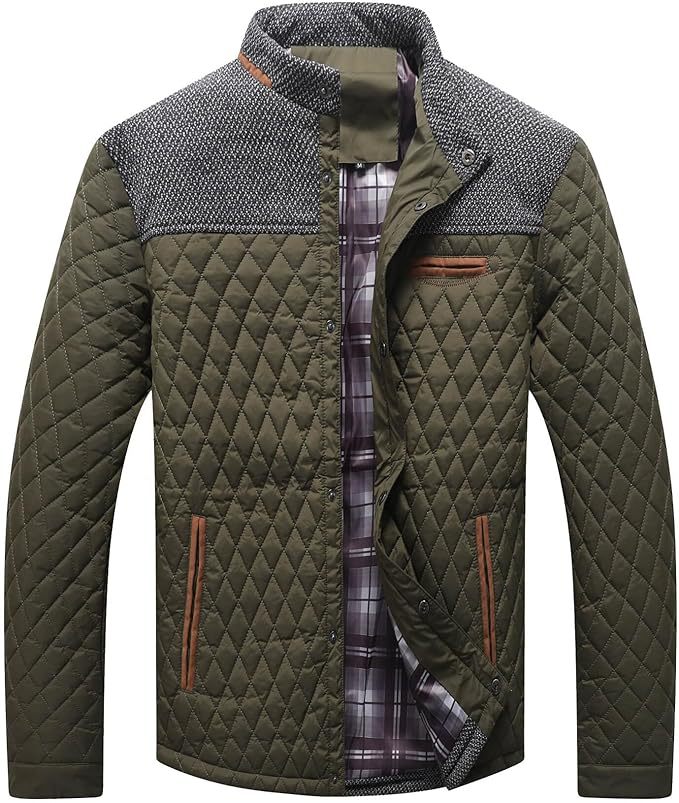 Men's Fashion Personalized Machine Quilted Cotton Suit