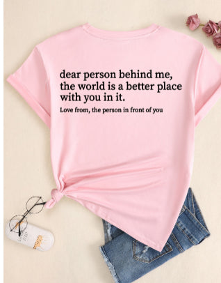 Women's Fashion Printed Short Sleeve T-shirt