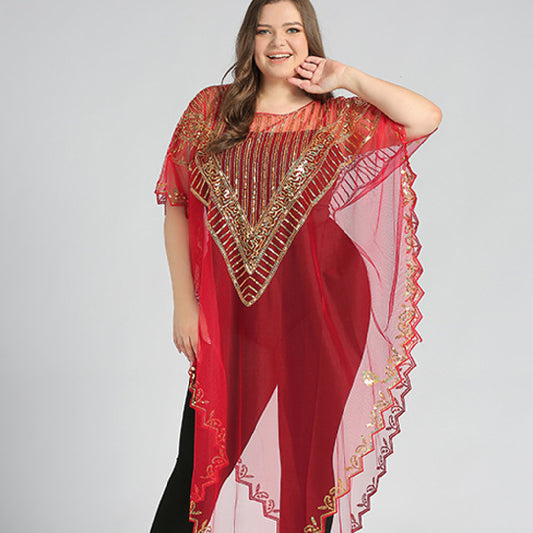 Personalized Batwing Sleeve Women's Casual Shawl