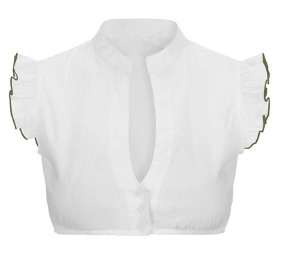 Women's Fashion Personalized Dingdong White Shirt