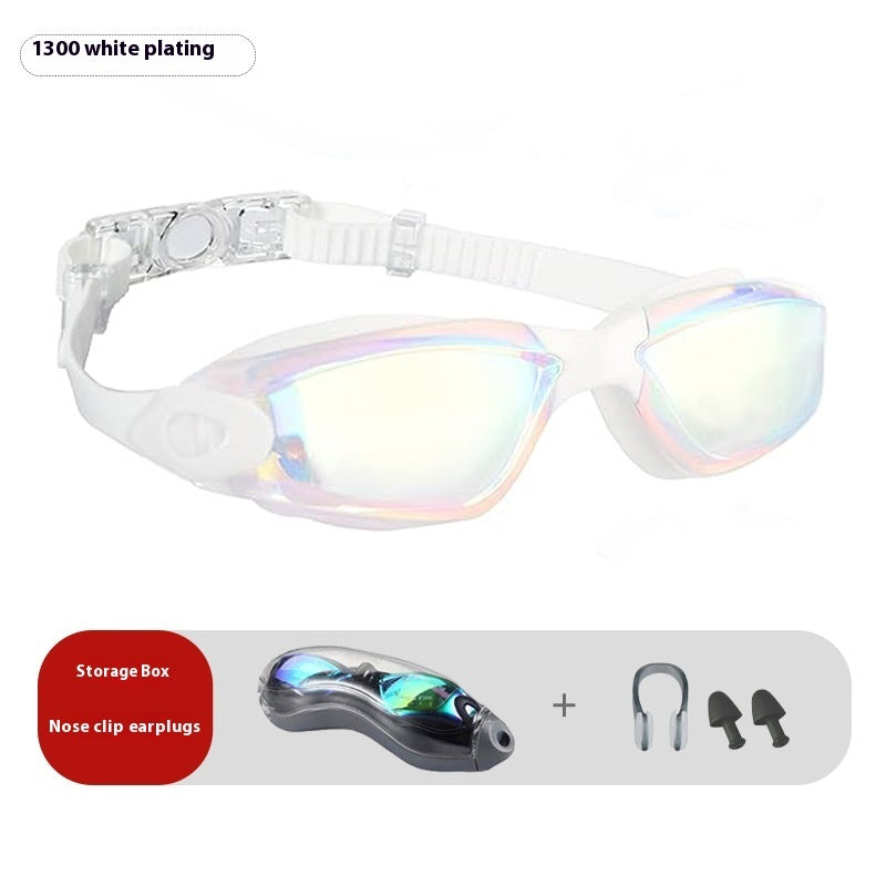 HD Waterproof Anti-fog Electroplating Goggles
