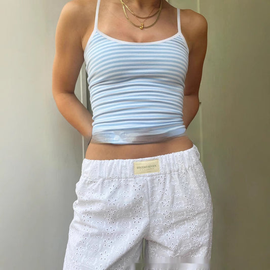 Slim-fit Vest Hot And Sexy Inner Wear Or Outerwear Tank Top