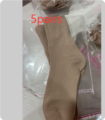 Tube Winter Thickened Maillard Terry Velvt Plush Snow Socks