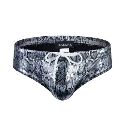 Men's Swimming Trunks Serpentine Rainbow Briefs