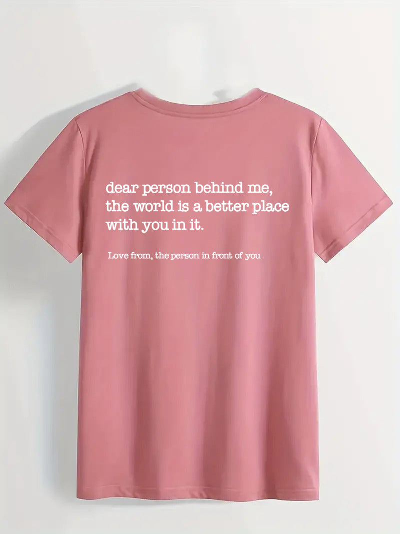 Women's Fashion Printed Short Sleeve T-shirt