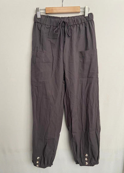 Women's Casual Nine-point Pants Wide Leg