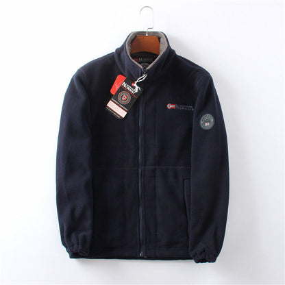 Autumn Winter Men's Warm Fleece Jacket