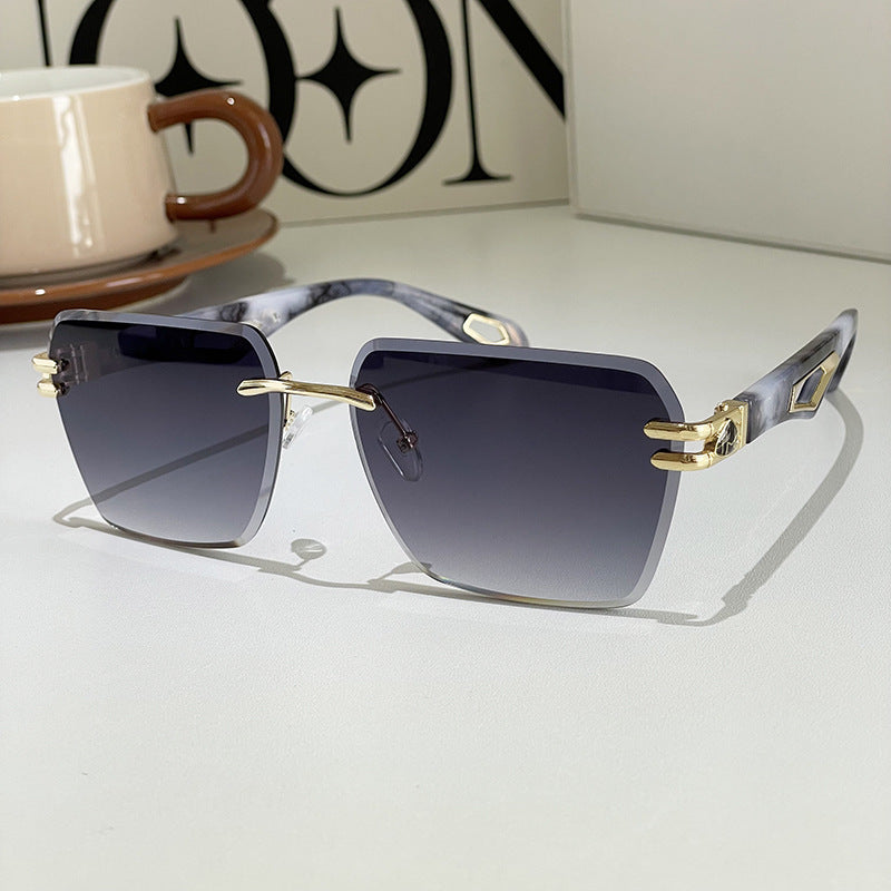 Street Shooting Ins Trendy Trimming Sunglasses