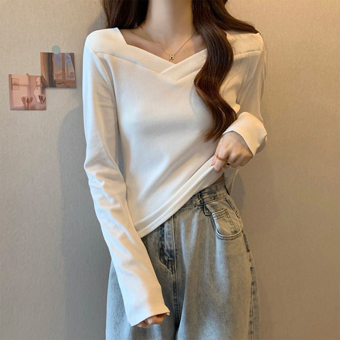 Women's Slim-fit Long-sleeved T-shirt