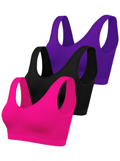 Women's Running Shockproof Push Up Sports Bra