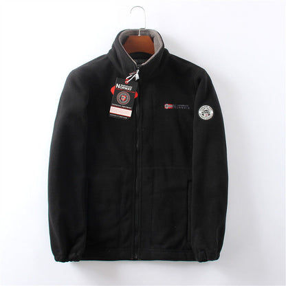 Autumn Winter Men's Warm Fleece Jacket
