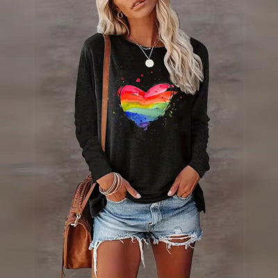 Women's Fashion Casual Monogram Top