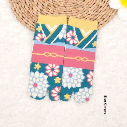 Two-toe Socks Split Toe Women's Cotton Socks