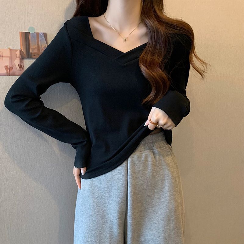 Women's Slim-fit Long-sleeved T-shirt