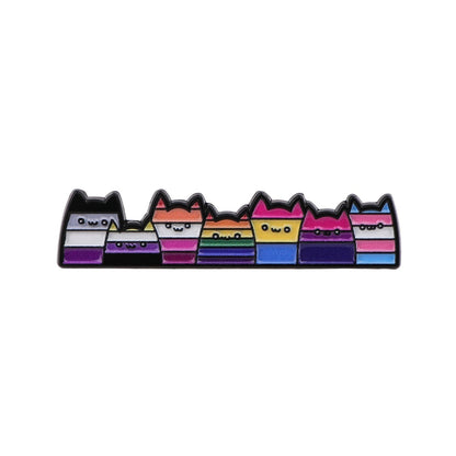 Cat Mi Quotes Brooch Badge For Clothing And Backpacks Stylish Accessories