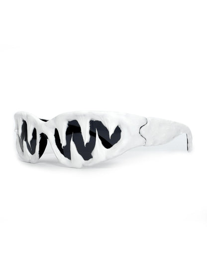 Men's And Women's Avant-garde Sunglasses Handmade Epoxy Resin