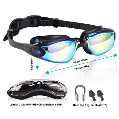 HD Waterproof Anti-fog Electroplating Goggles