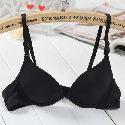 Women's Single Breasted Push Up Glossy Seamless Top