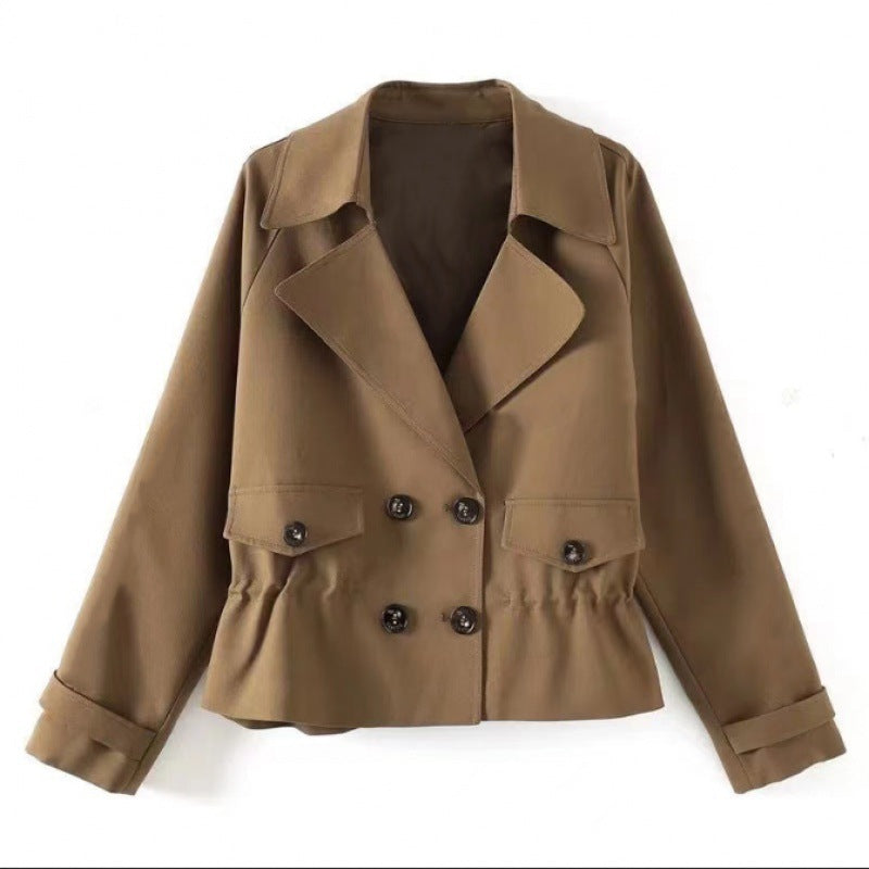 Women's Korean-style Loose Height Versatile Short Coat