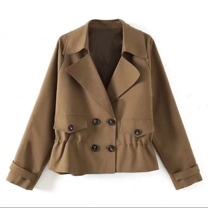 Women's Korean-style Loose Height Versatile Short Coat