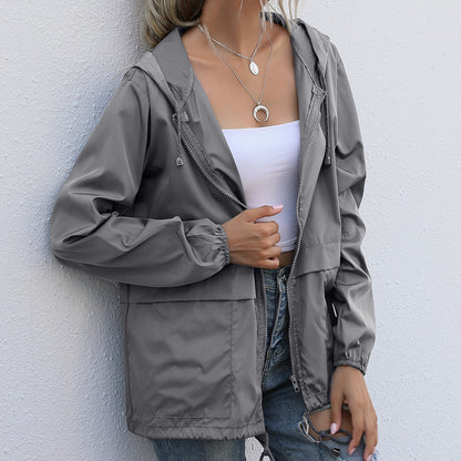 Lightweight Outdoor Hiking Waterproof Raincoat Jacket