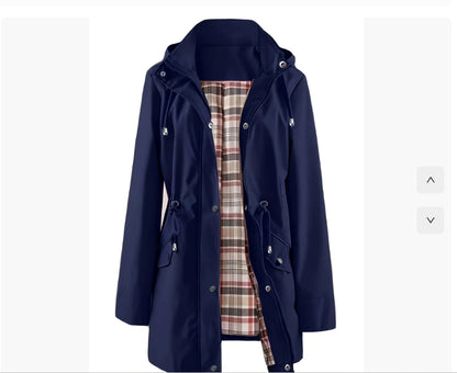 Women's Windbreaker Waterproof Elegant Style