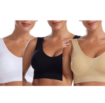 Women's Running Shockproof Push Up Sports Bra