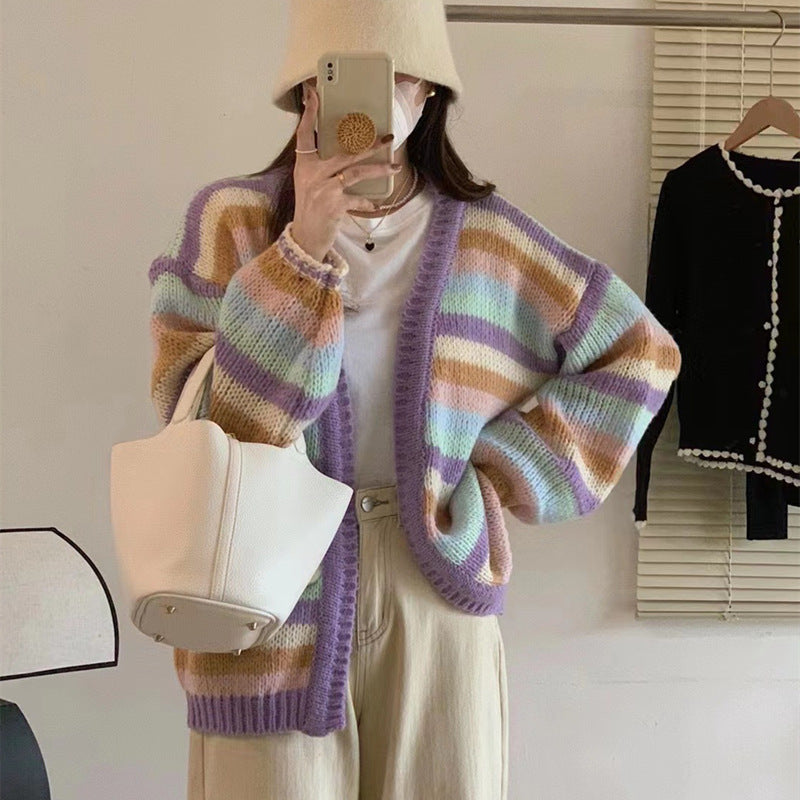 Autumn Design Sense Versatile Loose Top