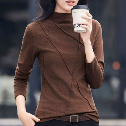 Half Turtleneck Bottoming Shirt Women's
