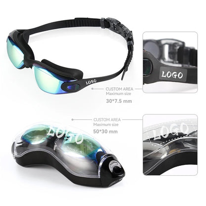 HD Waterproof Anti-fog Electroplating Goggles