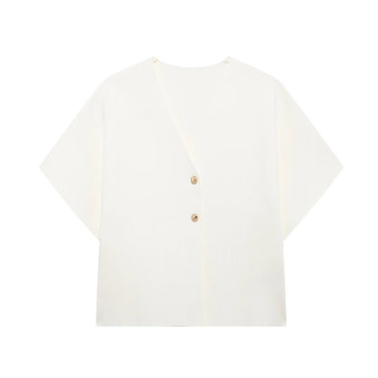 Women's Clothing Women's Knitwear Temperament Elegant Short Sleeve