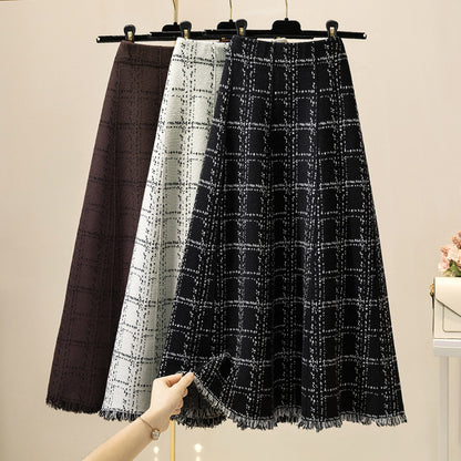High Waist Swing Dress Over The Knee A- Line
