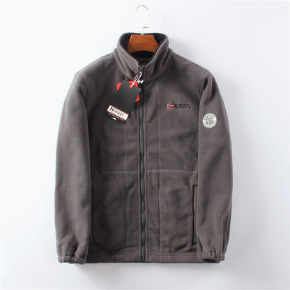 Autumn Winter Men's Warm Fleece Jacket