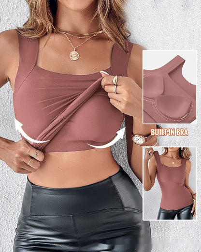 Women's New Seamless Skin Bottom Vest