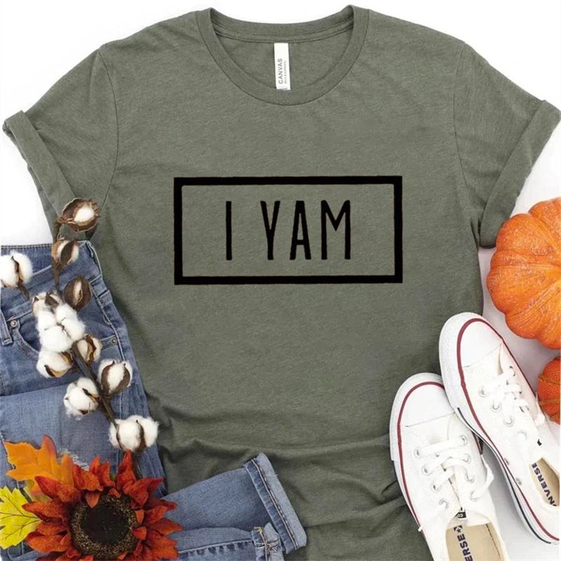 Men's And Women's Fashion Letter Print Short Sleeve
