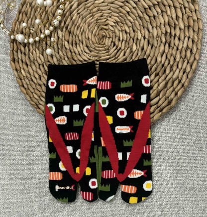Two-toe Socks Split Toe Women's Cotton Socks