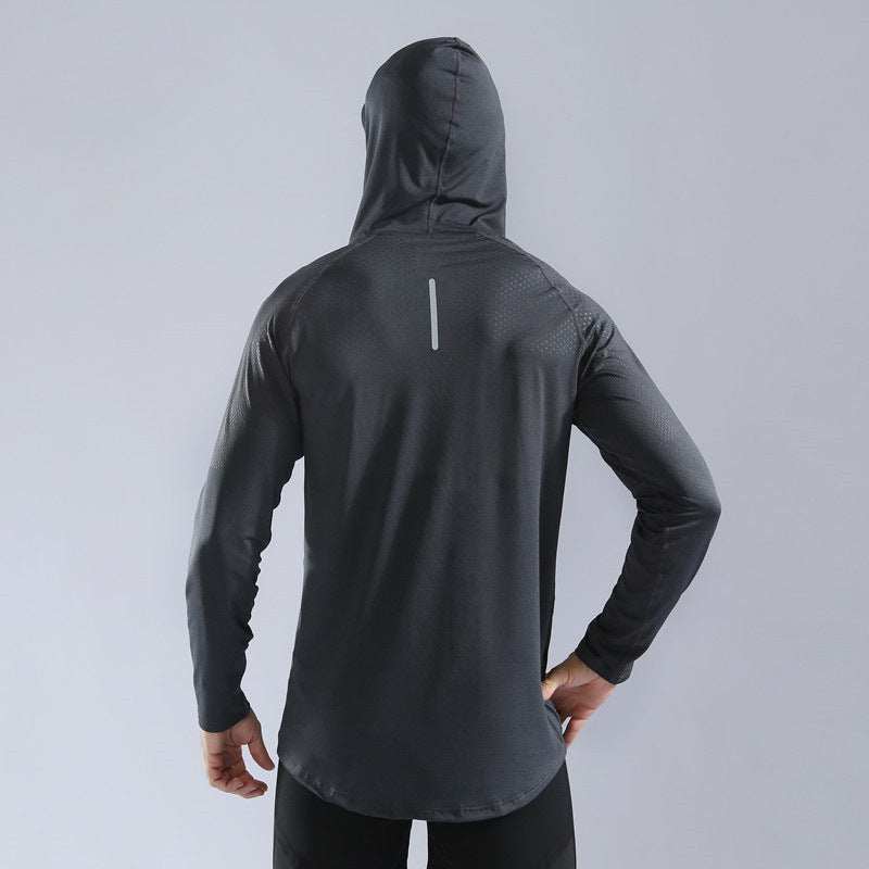 Men's Loose Casual Hooded Sports Sweater Top
