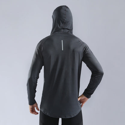 Men's Loose Casual Hooded Sports Sweater Top