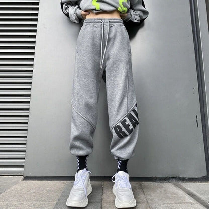 New Couple High Waist Corset Sports Pants