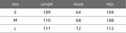 White High-waist Trousers Fashion Loose Casual Pants
