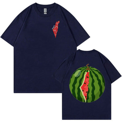 Women's Fashion Watermelon Pattern T-shirt