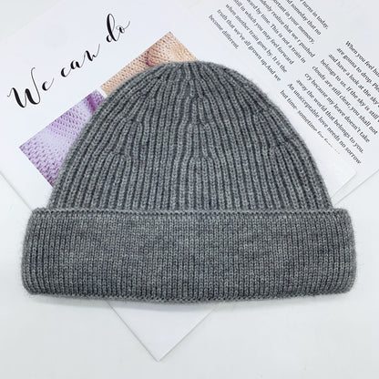 Women's Winter Personalized Big Head Circumference Warm Wool Hat