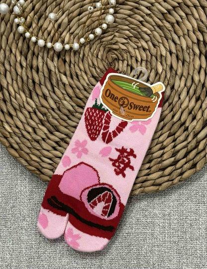 Two-toe Socks Split Toe Women's Cotton Socks