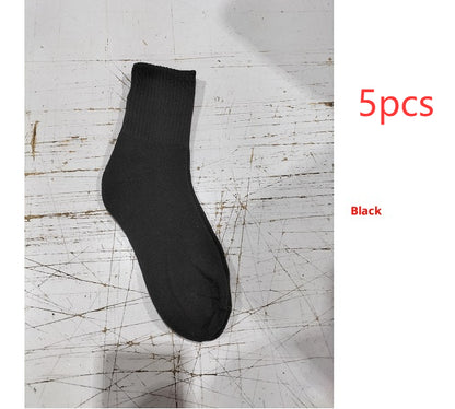 Tube Winter Thickened Maillard Terry Velvt Plush Snow Socks